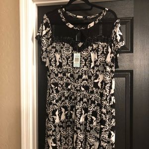 Torrid size 2 Maleficent Skater Dress